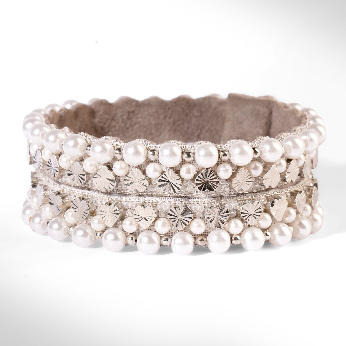 Deepa Gurnani Pret Hudson Bracelet in silver color
