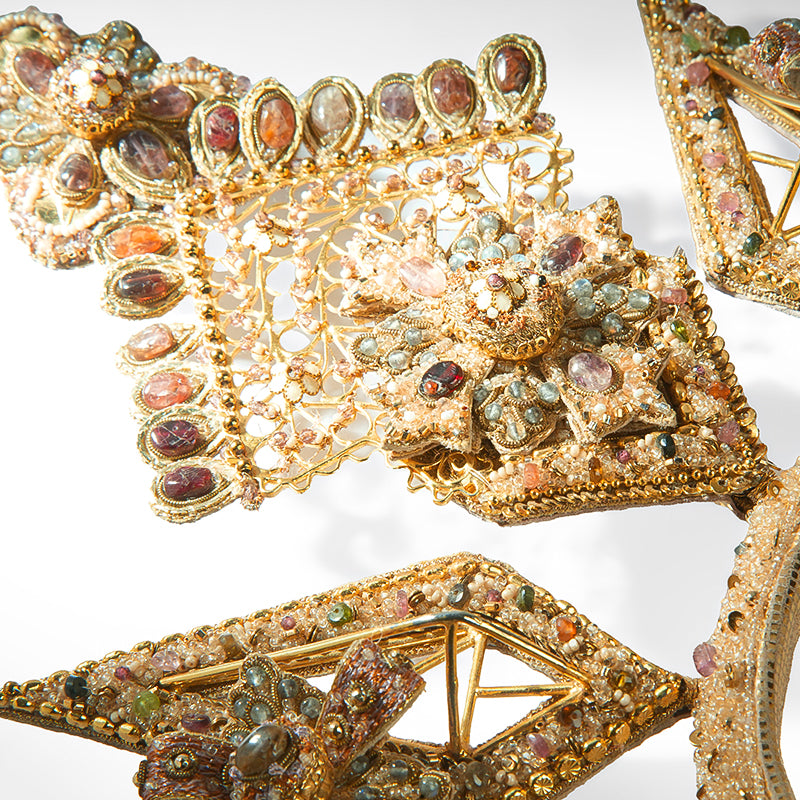 Close up of Deepa Gurnani Alpha Headband