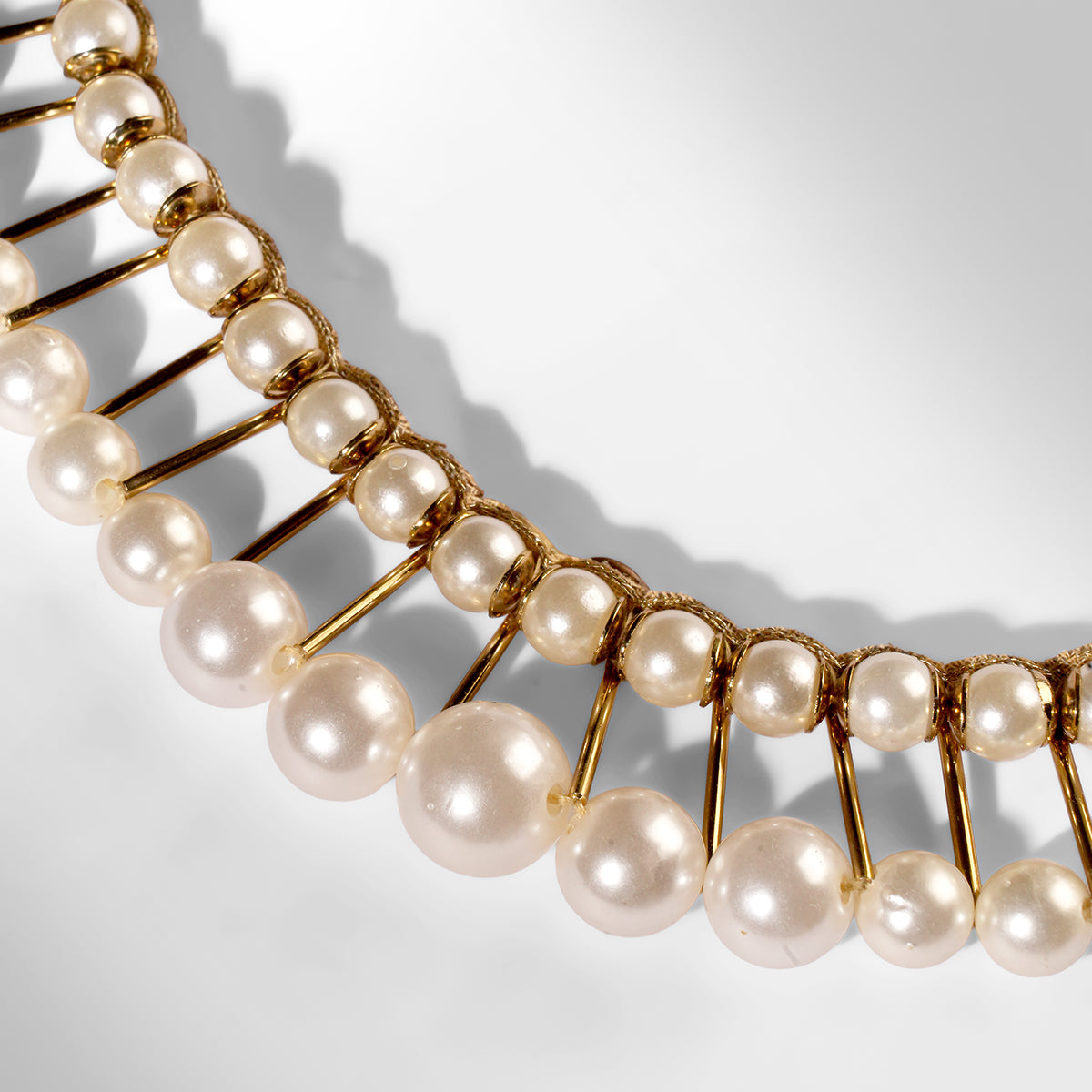 Close up of Deepa Gurnani Pret Aulon Necklace