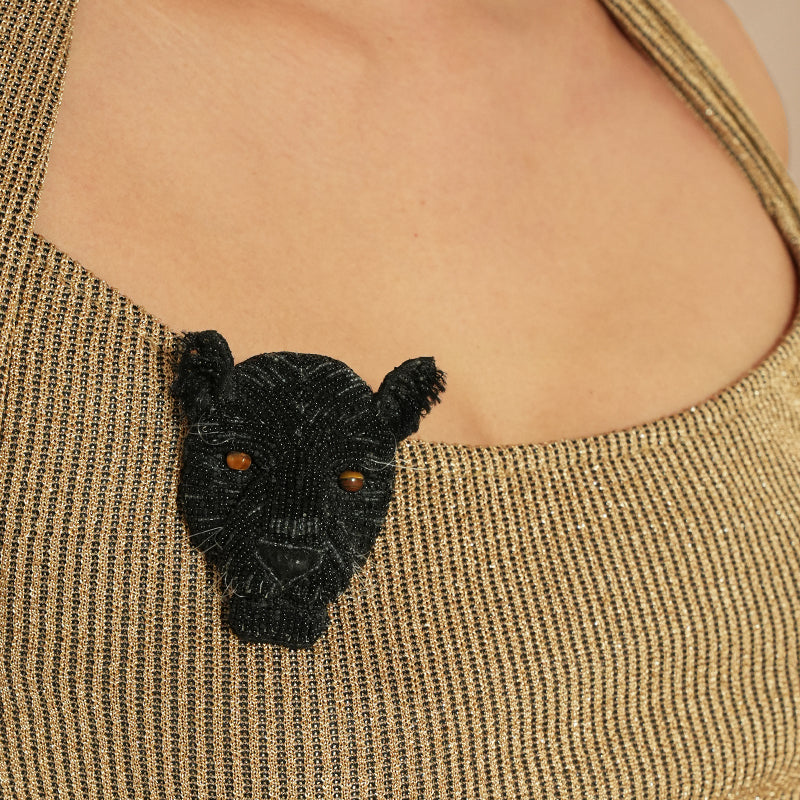 Panther Brooch