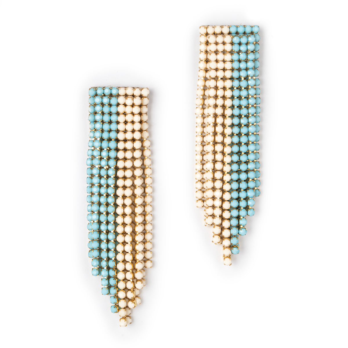 Deepa By Deepa Gurnani handmade Rayla Earrings in coral color