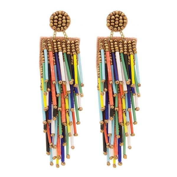 Deepa by Deepa Gurnani Handmade Lightweight Multi Color Alvie Earrings