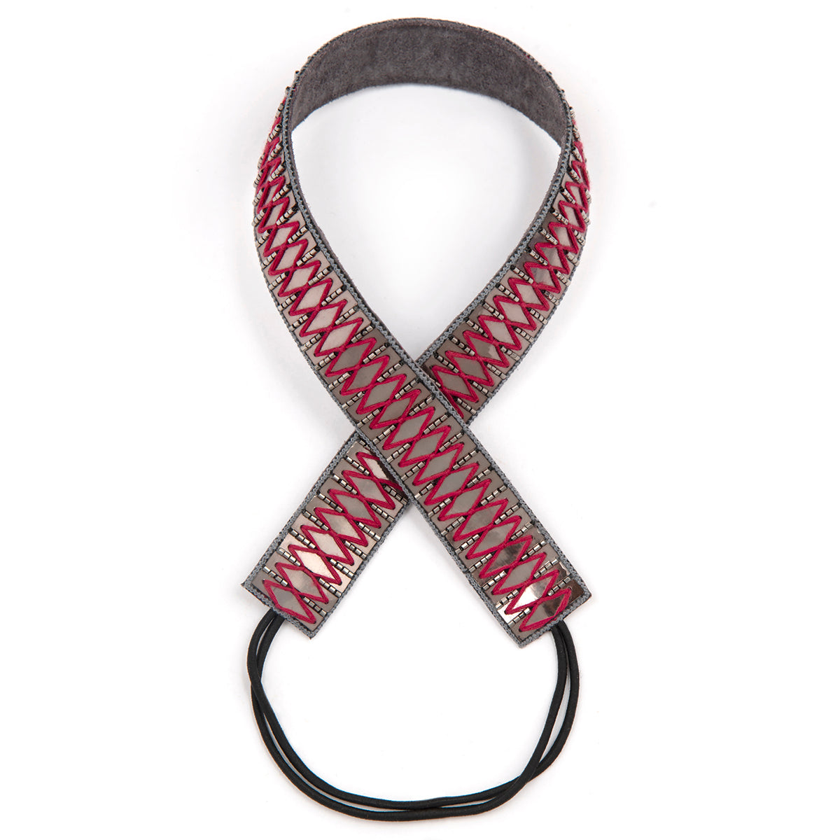 Deepa by Deepa Gurnani Handmade Fuchsia Amara Headband