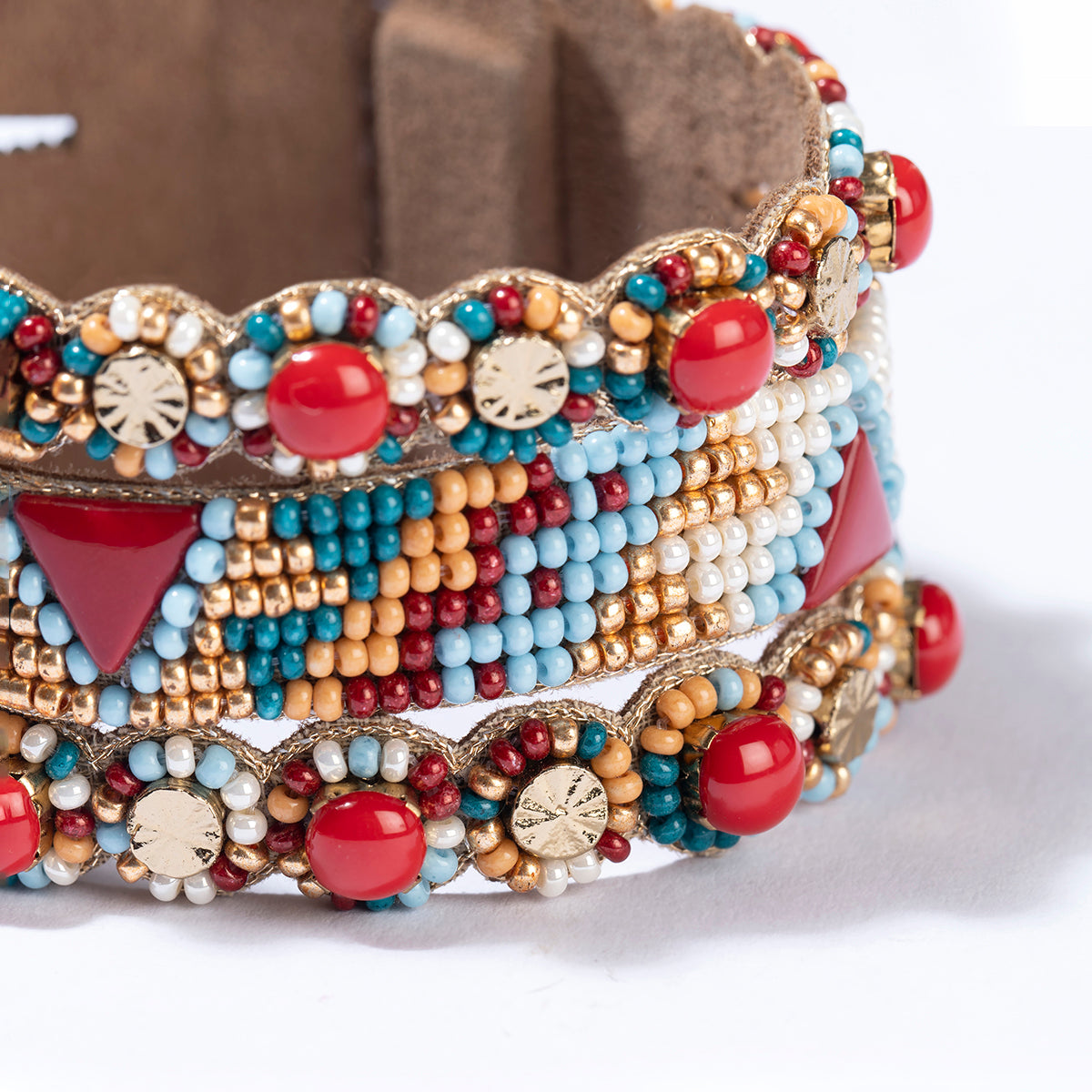 Deepa by Deepa Gurnani Handmade Rylynn Bracelet in Red