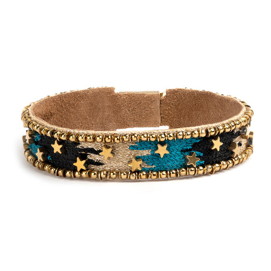  Deepa by Deepa Gurnani Handmade Allira Bracelet in Blue color