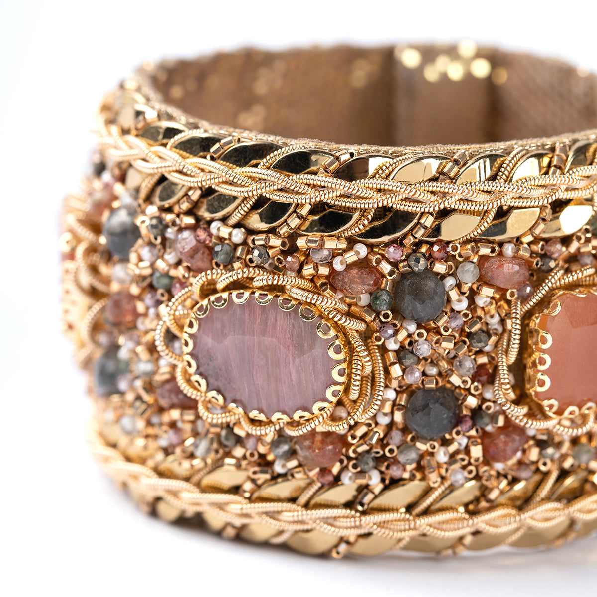 Deepa Gurnani August Cuff in Dustypink color