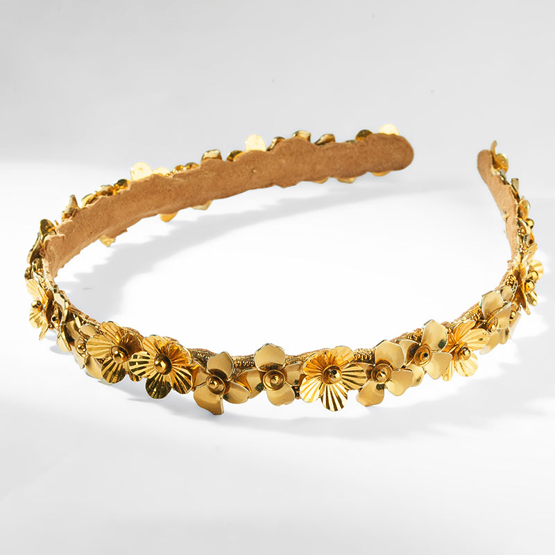 Deepa Gurnani Pret Lyndon Headband in Gold