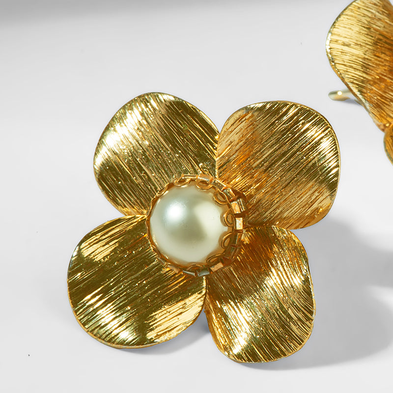 Close up of Deepa Gurnani Pret Daye Earrings 