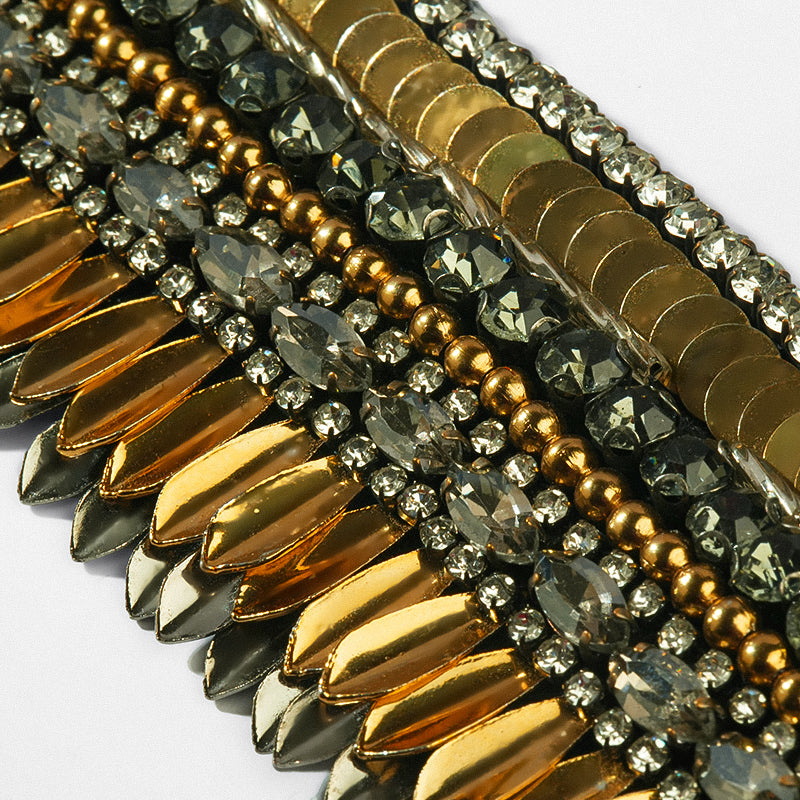 Close up of Deepa Gurnani Pret Sainz Bracelet 