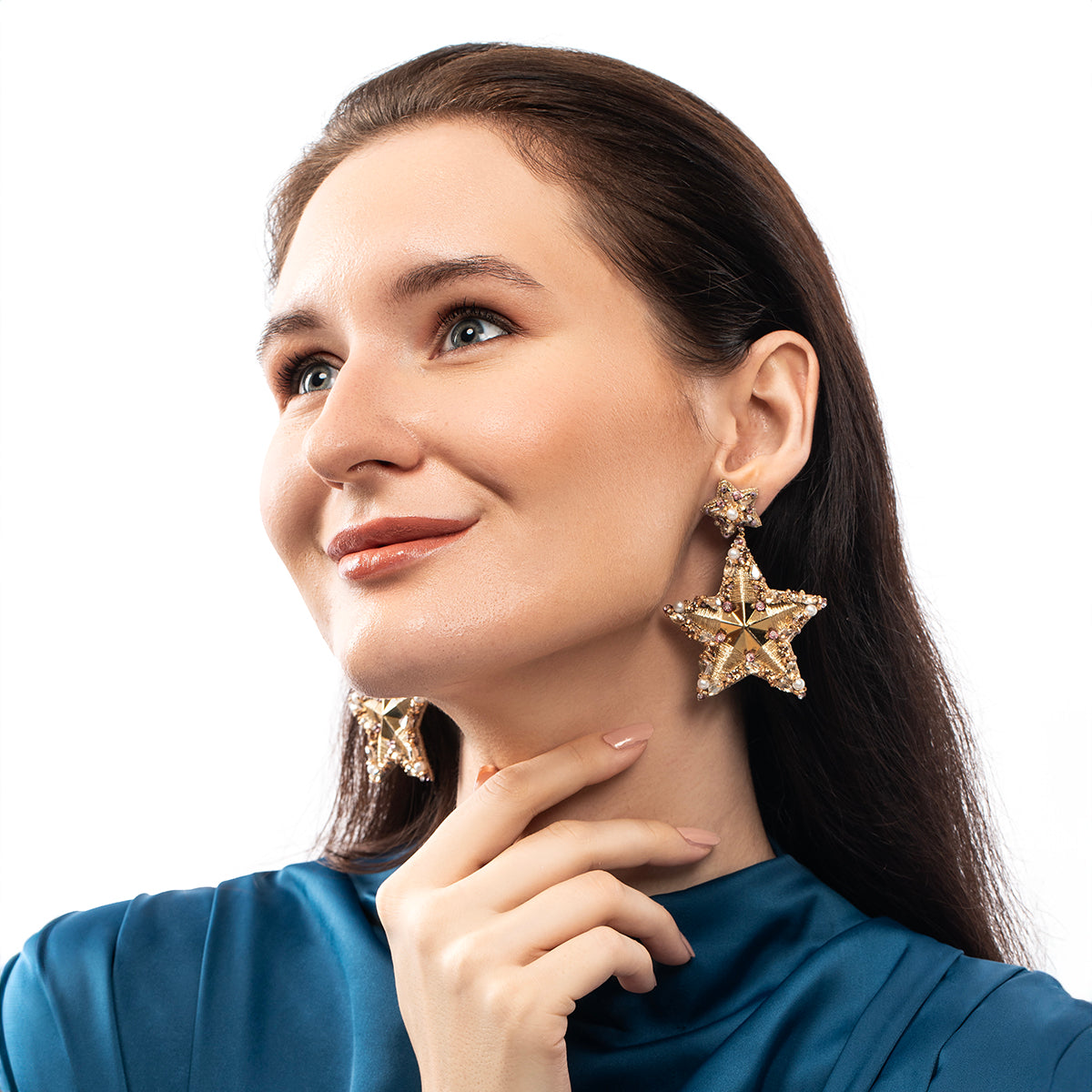 Deepa by Deepa Gurnani Handmade Galilea Earrings