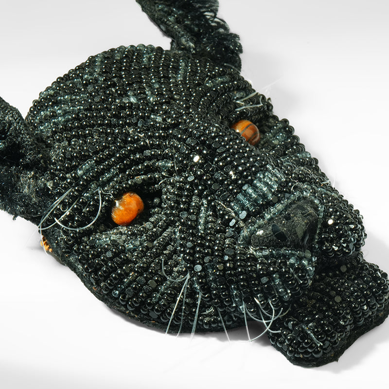 Close up of Deepa Gurnani Panther brooch 