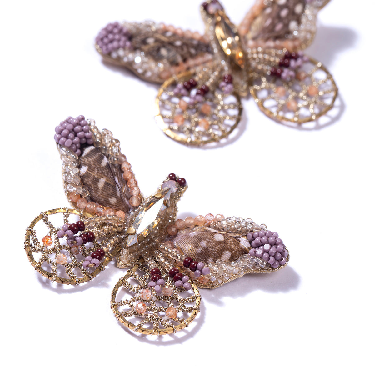 Deepa Gurnani Handmade Cate Butterfly Earrings