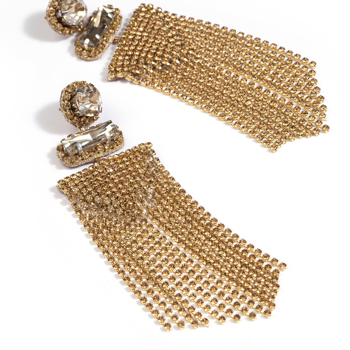 Deepa by Deepa Gurnani Handmade Gold Anvi Earrings