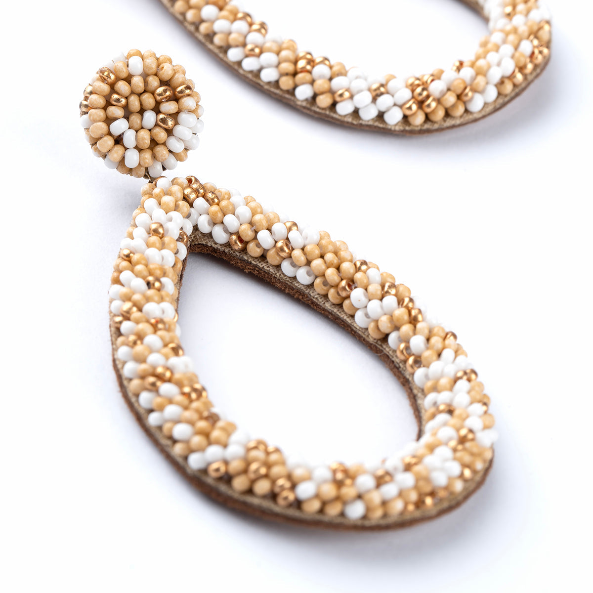 Deepa by Deepa Gurnani Handmade Mustard Ragna Earrings