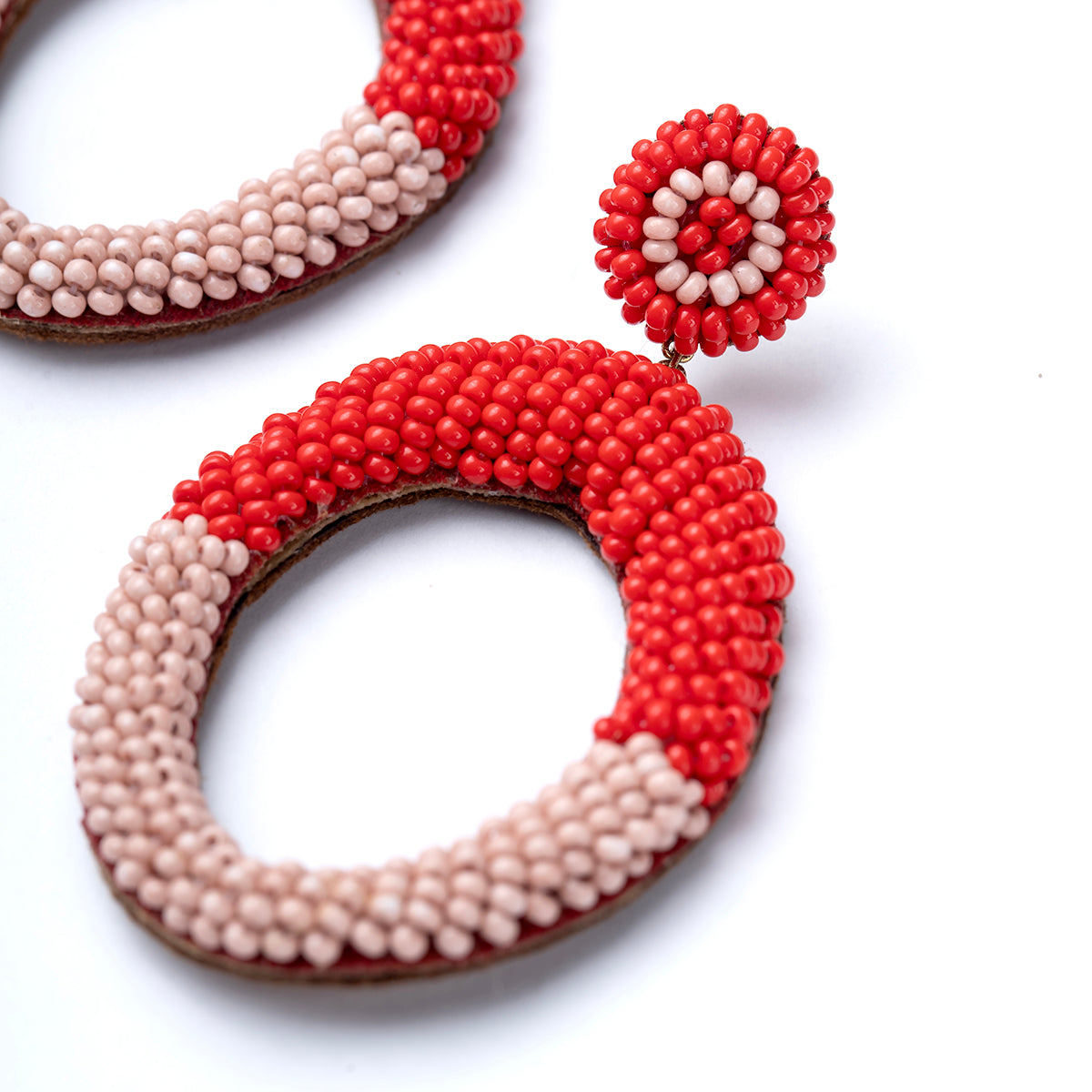 Deepa by Deepa Gurnani Handmade Red Arlena Earrings
