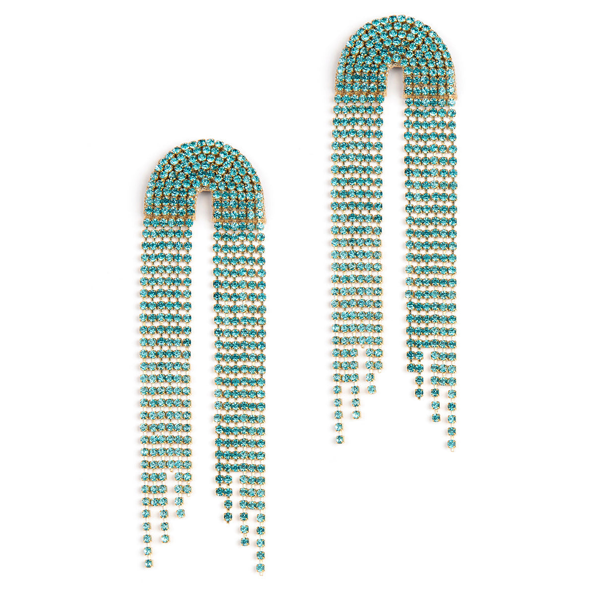 Deepa by Deepa Gurnani Handmade Turquoise Warren Earrings