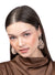 Deepa by Deepa Gurnani Handmade Zinnia Earrings in Tan color