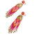 Deepa By Deepa Gurnani handmade Melba Earrings in fuchsia color