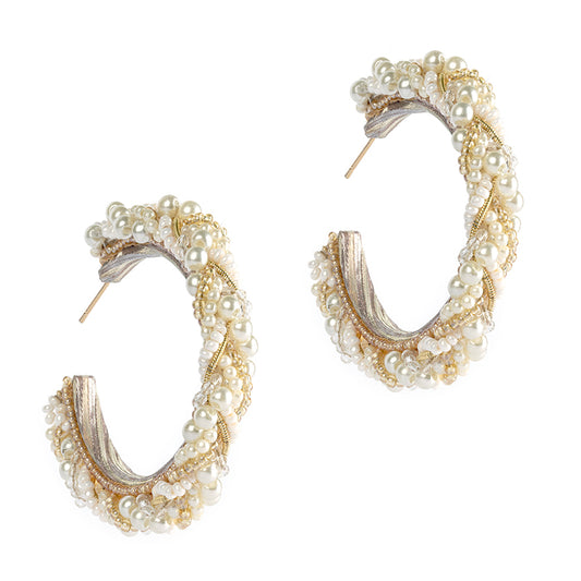 Deepa By Deepa Gurnani Charisma Earrings Gold Color