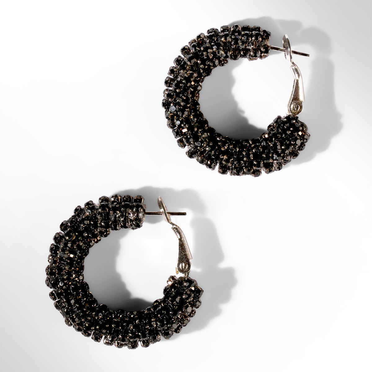 Deepa Gurnani Sousou Earrings in black color