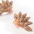 Pink semiprecious handmade earrings