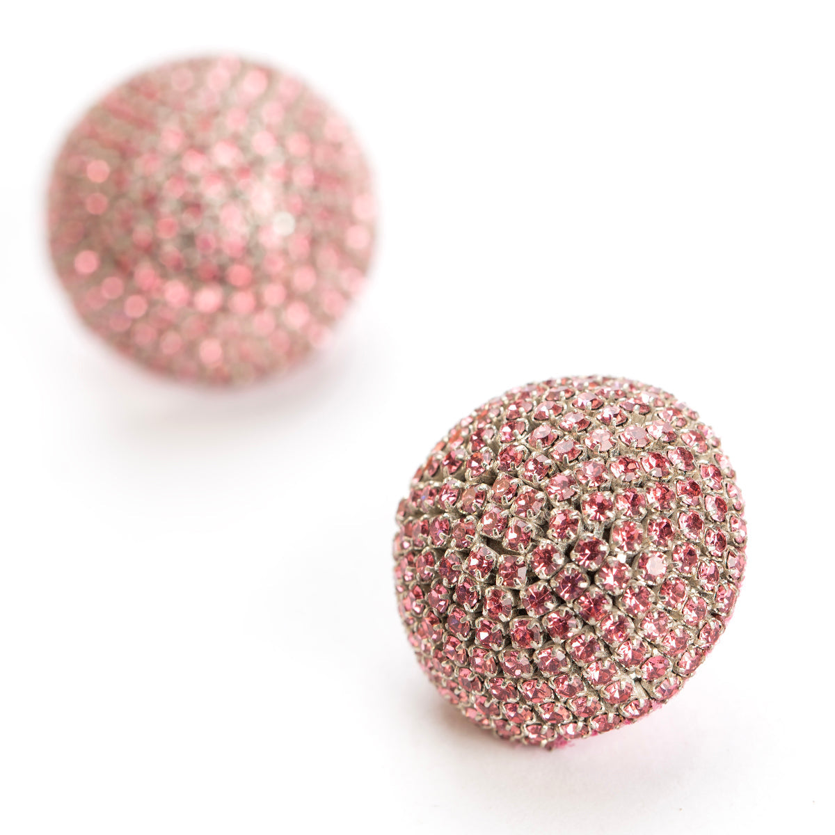 Handmade Deepa Gurnani Nicole Earrings in Pink color