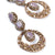 Deepa Gurnani Isabella Earrings in Lavender color