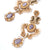 Deepa Gurnani Amnesty Earrings in Levender color