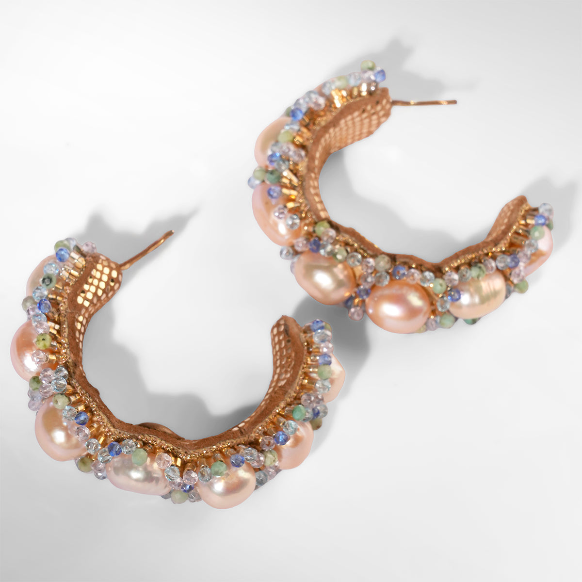 Deepa Gurnani Gali Earrings in blue color