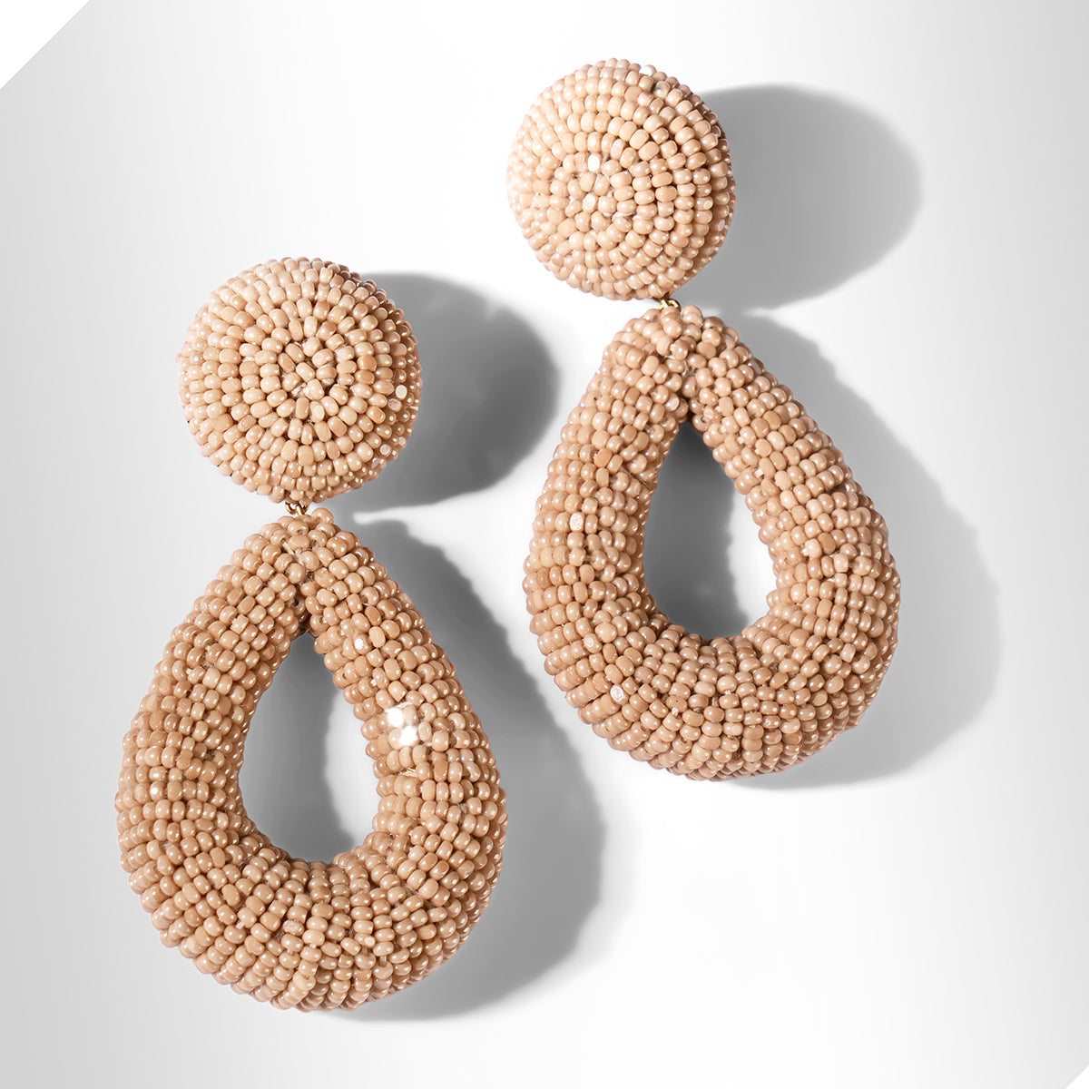 Deepa Gurnani Maura Earrings in champagne color