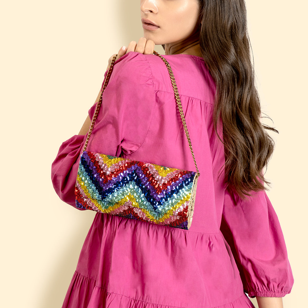Deepa Gurnani Briar Clutch