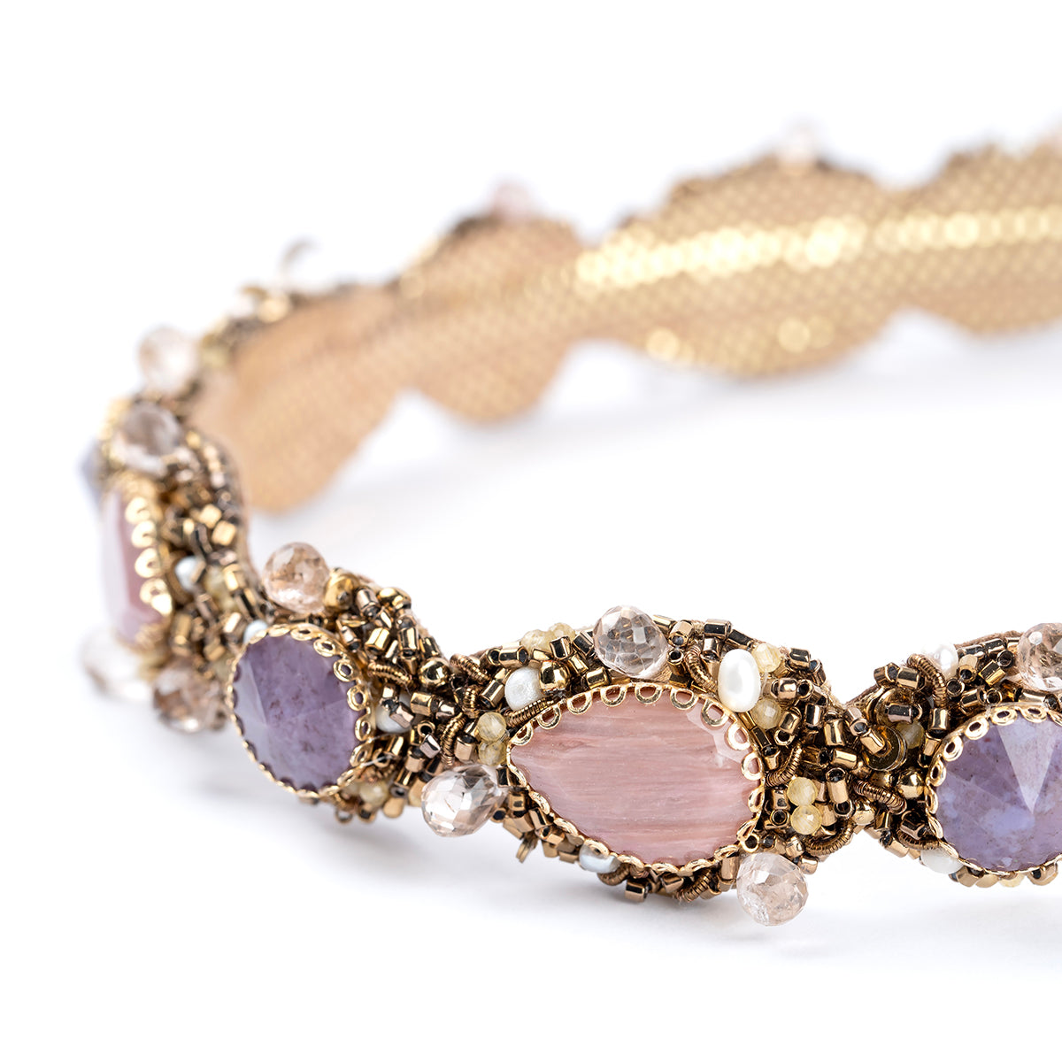 Deepa Gurnani Marlen Headband in Multi color