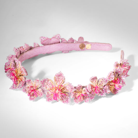 Deepa Gurnani Adva Headband in pink color