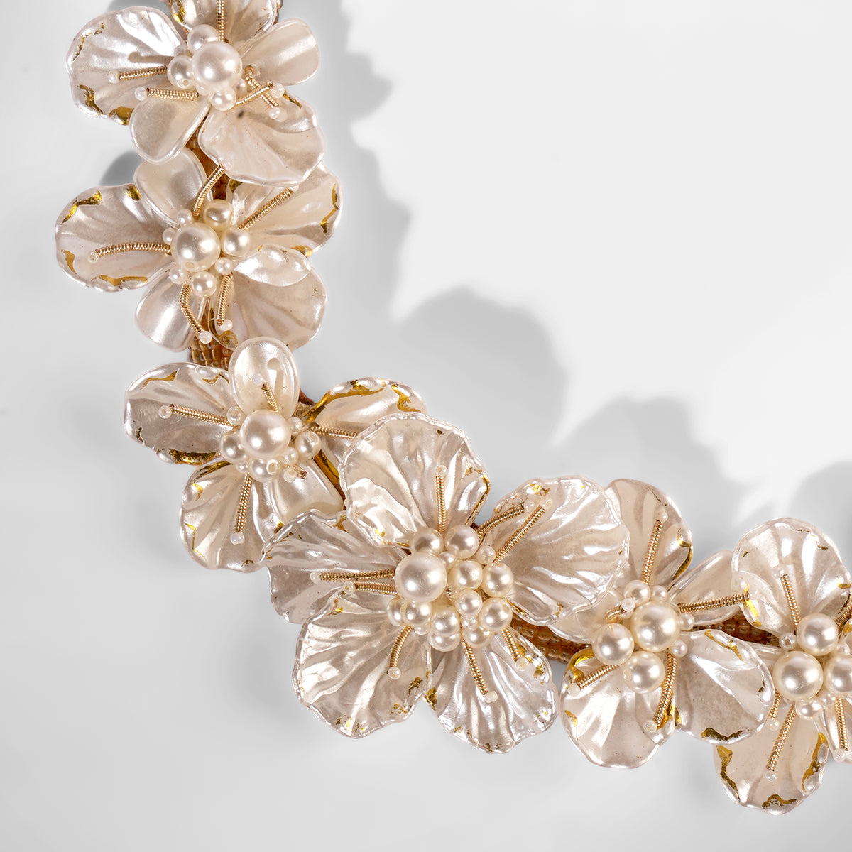 Close up of Deepa Gurnani Pret Wally Necklace