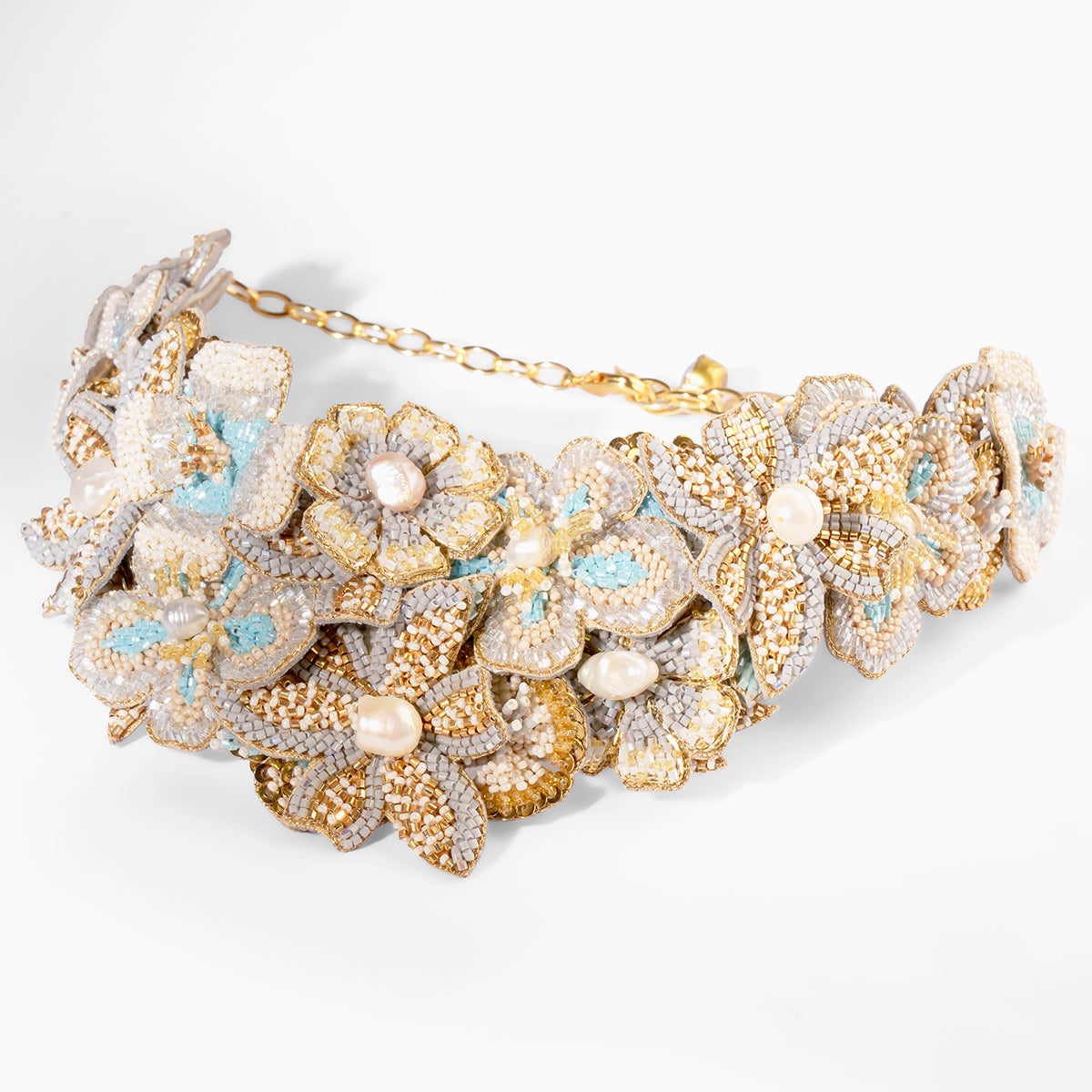 Deepa Gurnani Nilufar Necklace 