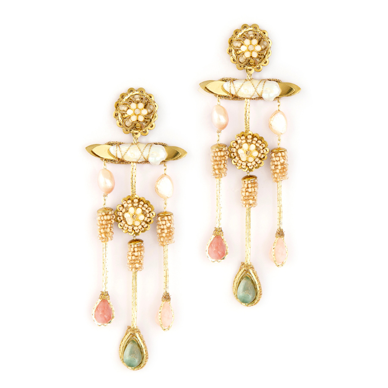 Deepa Gurnani Sakir Earrings 