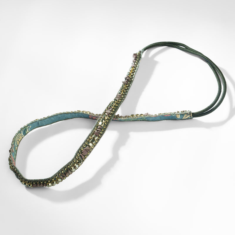 Deepa Gurnani Pret Eula Headband in Gray
