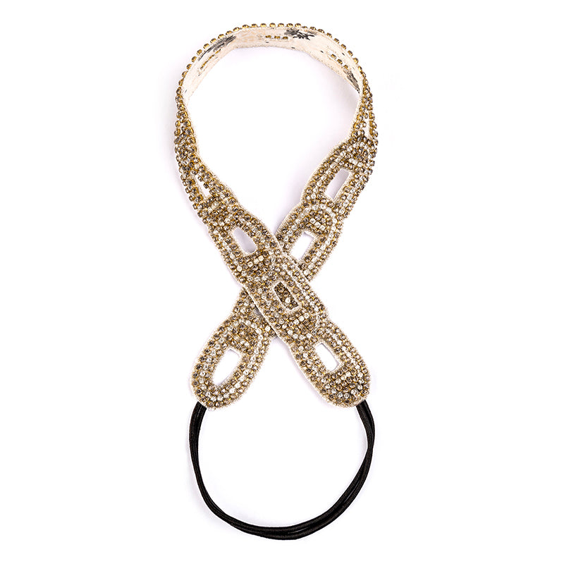 Deepa by Deepa Gurnani Handmade Nelia Headband Silver Color