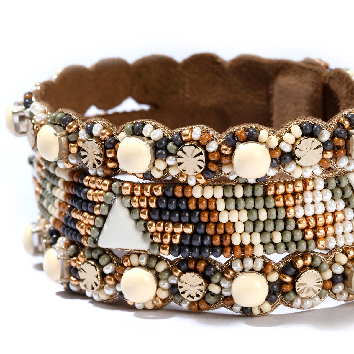 Deepa by Deepa Gurnani Handmade Rylynn Bracelet in Ivory