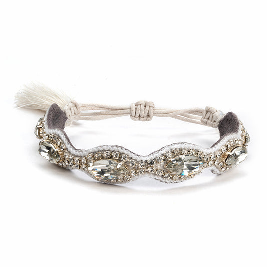 Deepa by Deepa Gurnani Handmade Silver Irene Bracelet