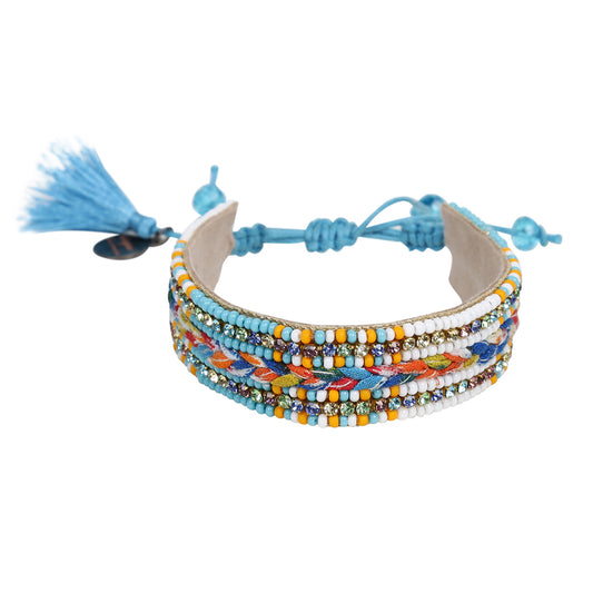 Hand Embroidered Kaitlin Bracelet 