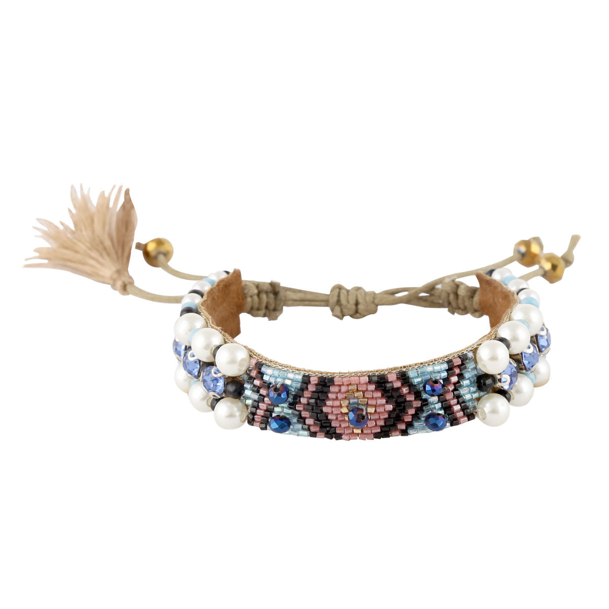 Deepa by Deepa Gurnani Handmade Indigo Bracelet Blue