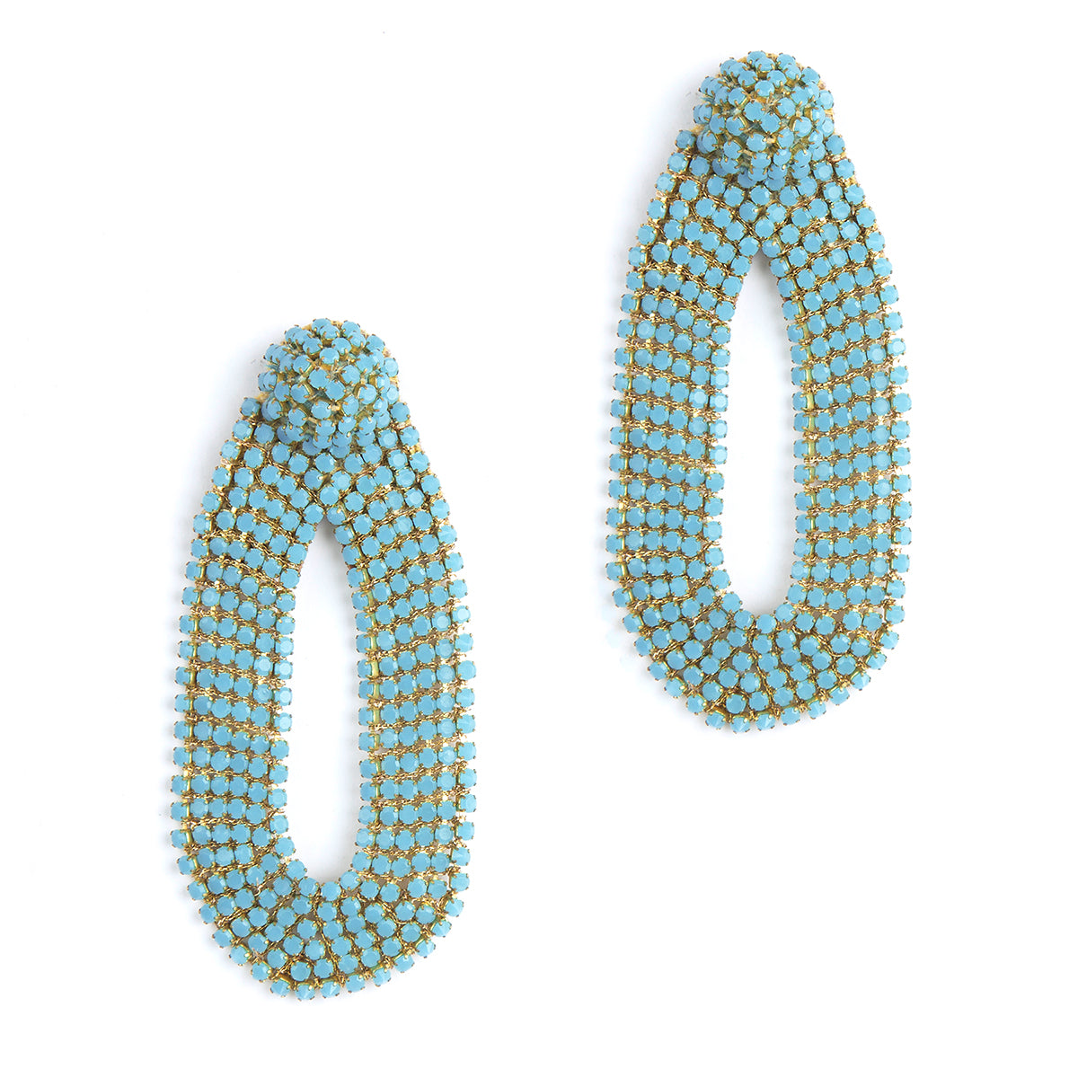 Handmade Bianca Earrings | Beaded Jewelry - Deepa Gurnani