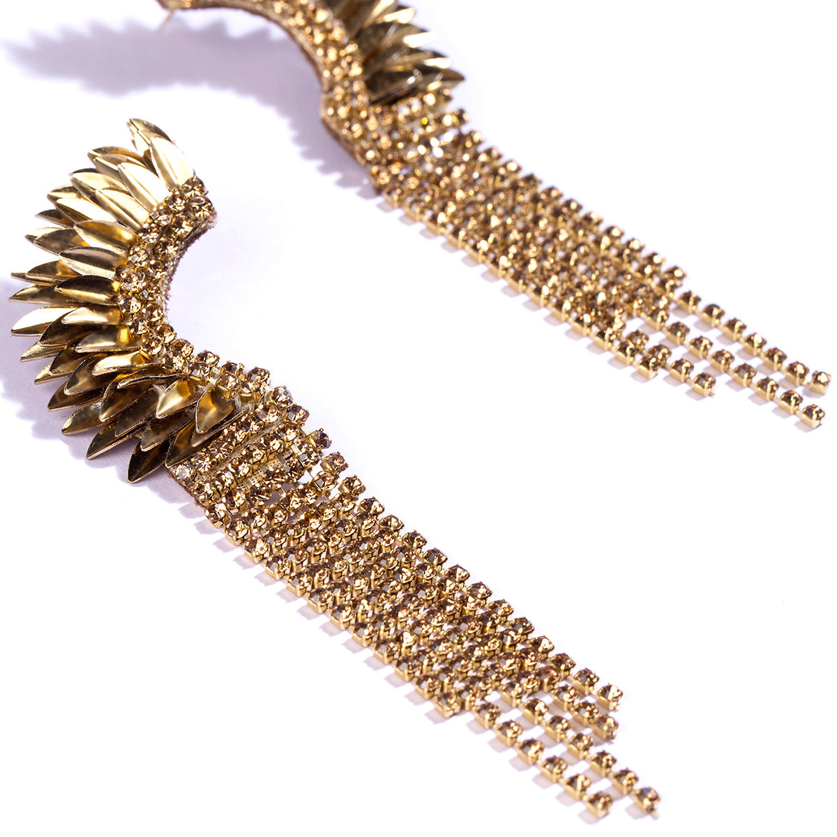 Handmade Deepa by Deepa Gurnani Gold Estella Earrings