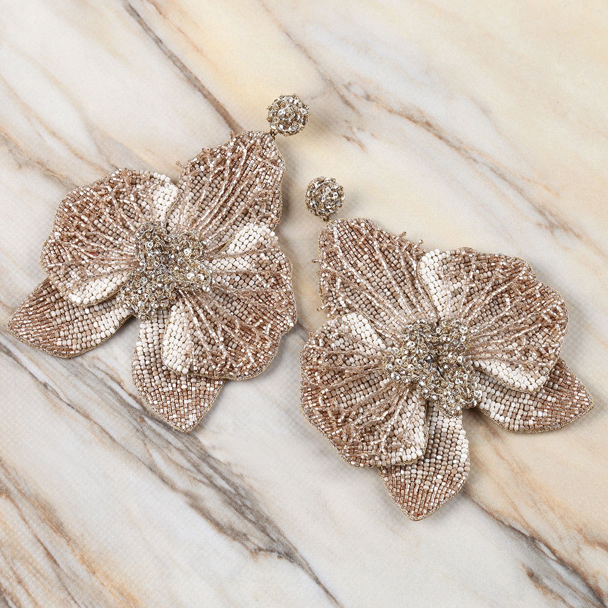 Lightweight Jewelry | Catarina Orchid Earrings - Deepa Gurnani