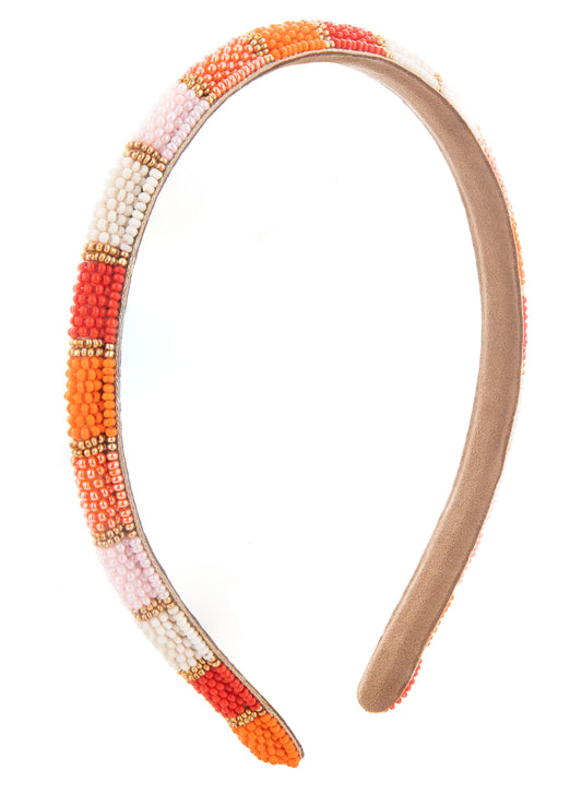 Deepa by Deepa Gurnani Handmade Red Taysha Headband