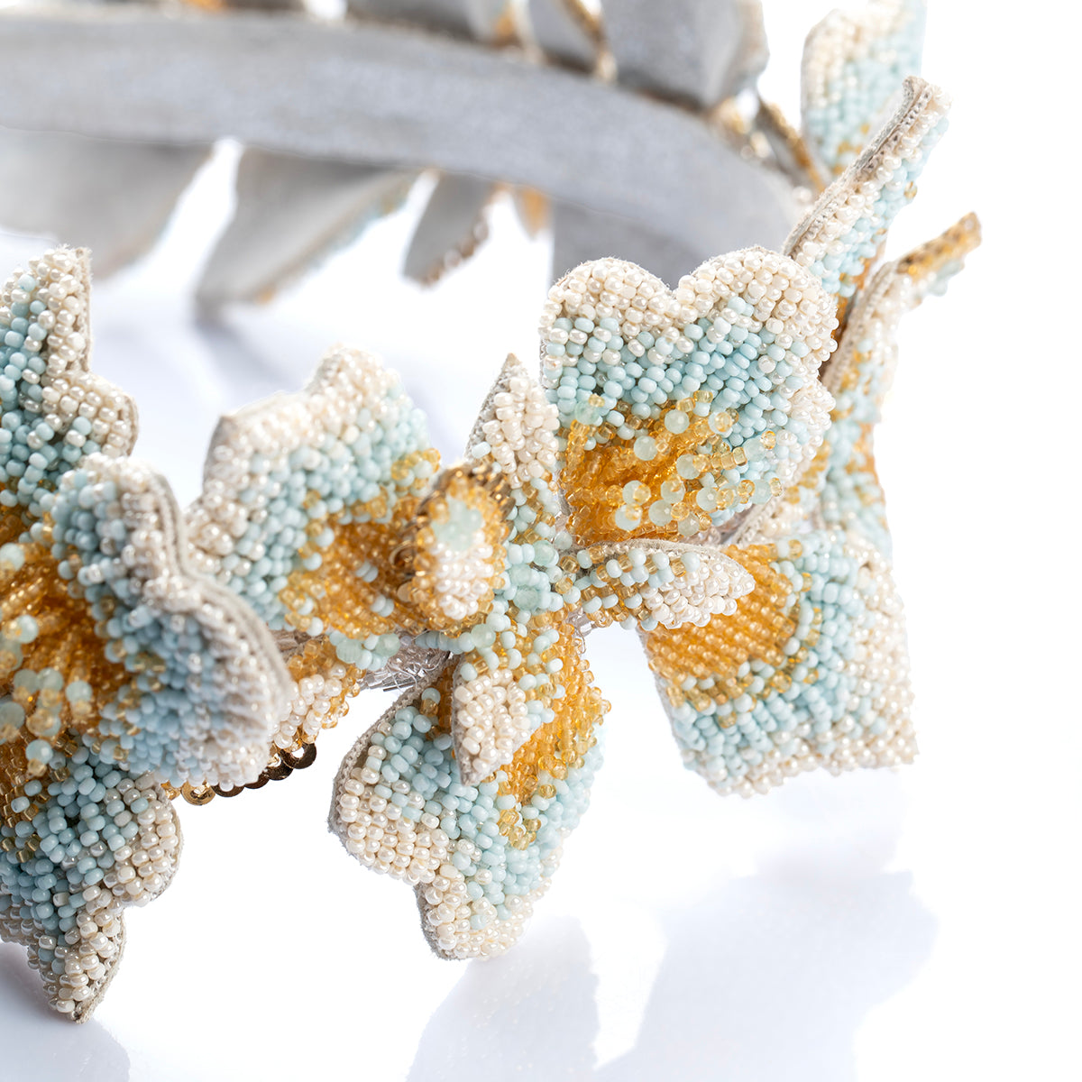 Deepa Gurnani Handmade Baby Blue Mercer Headband