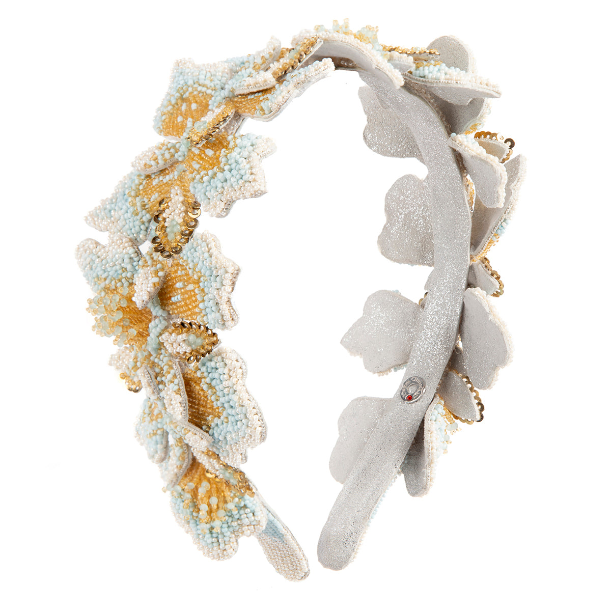 Deepa Gurnani Handmade Baby Blue Mercer Headband