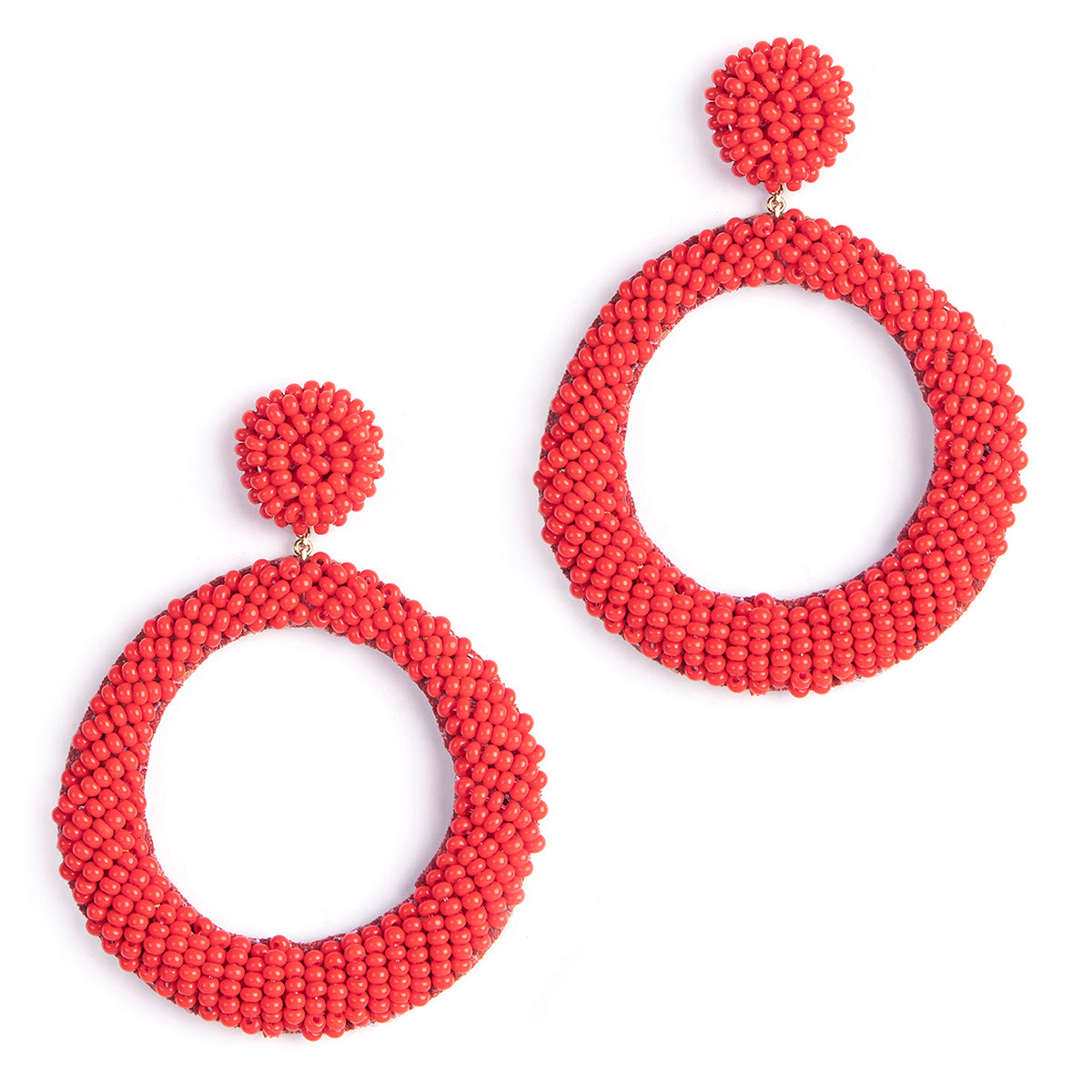 Deepa by Deepa Gurnani Handmade Champagne Asta Earrings